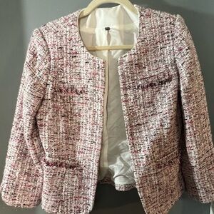 White House Black Market Tweed Suit Jacket